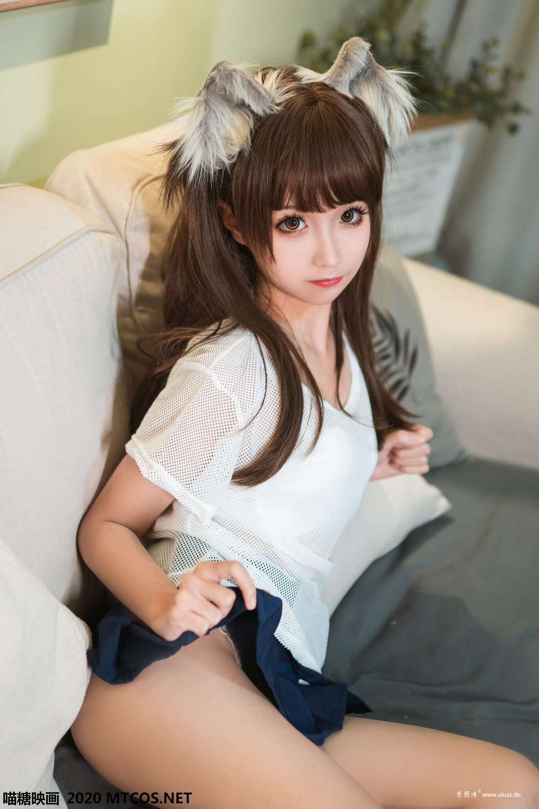 喵糖映画 VOL.116 短裙喵耳 蠢沫沫 [39P]