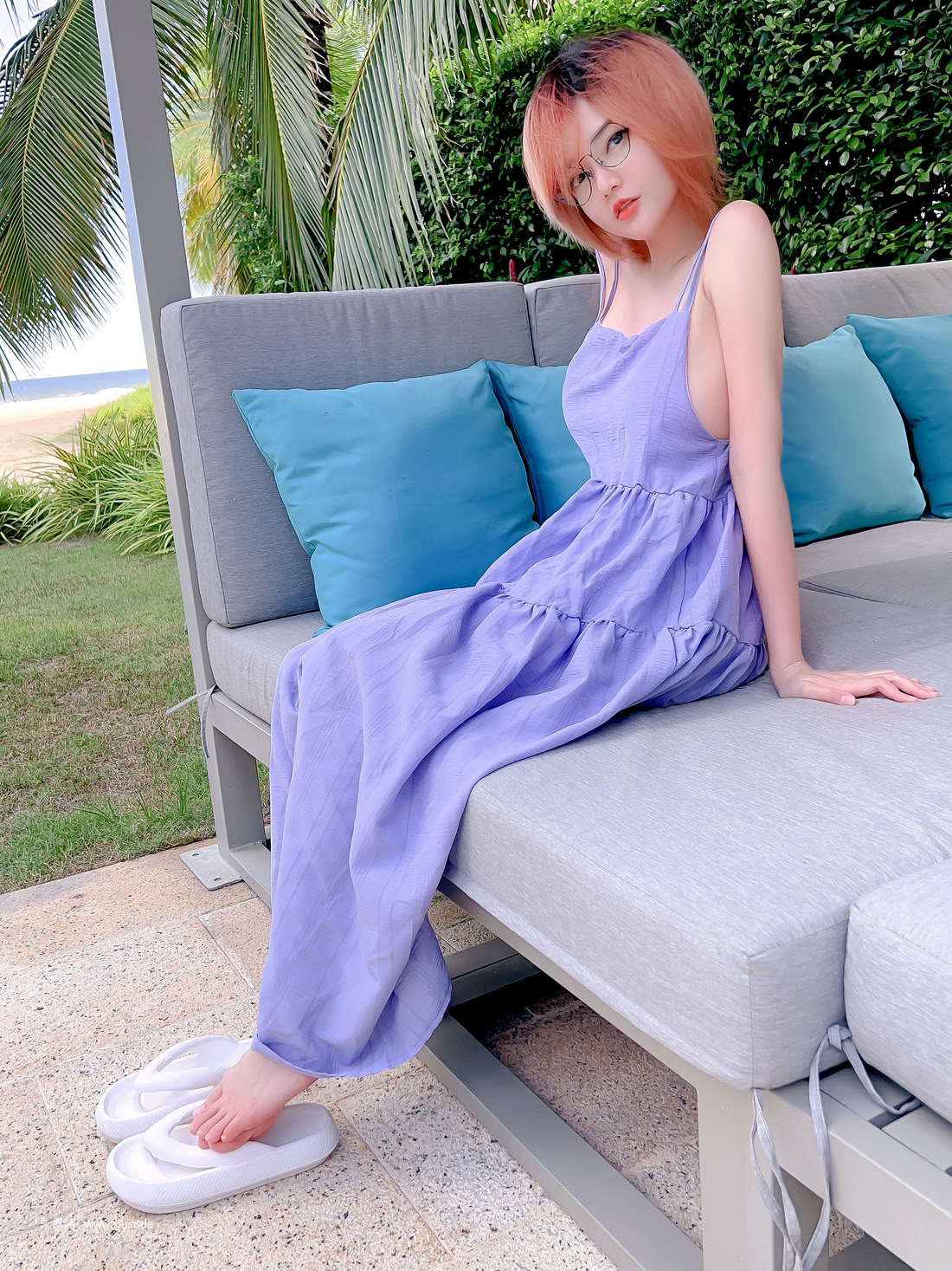 Potato Godzilla NO.141 Casual VioletDress NSFW [16P／85MB]