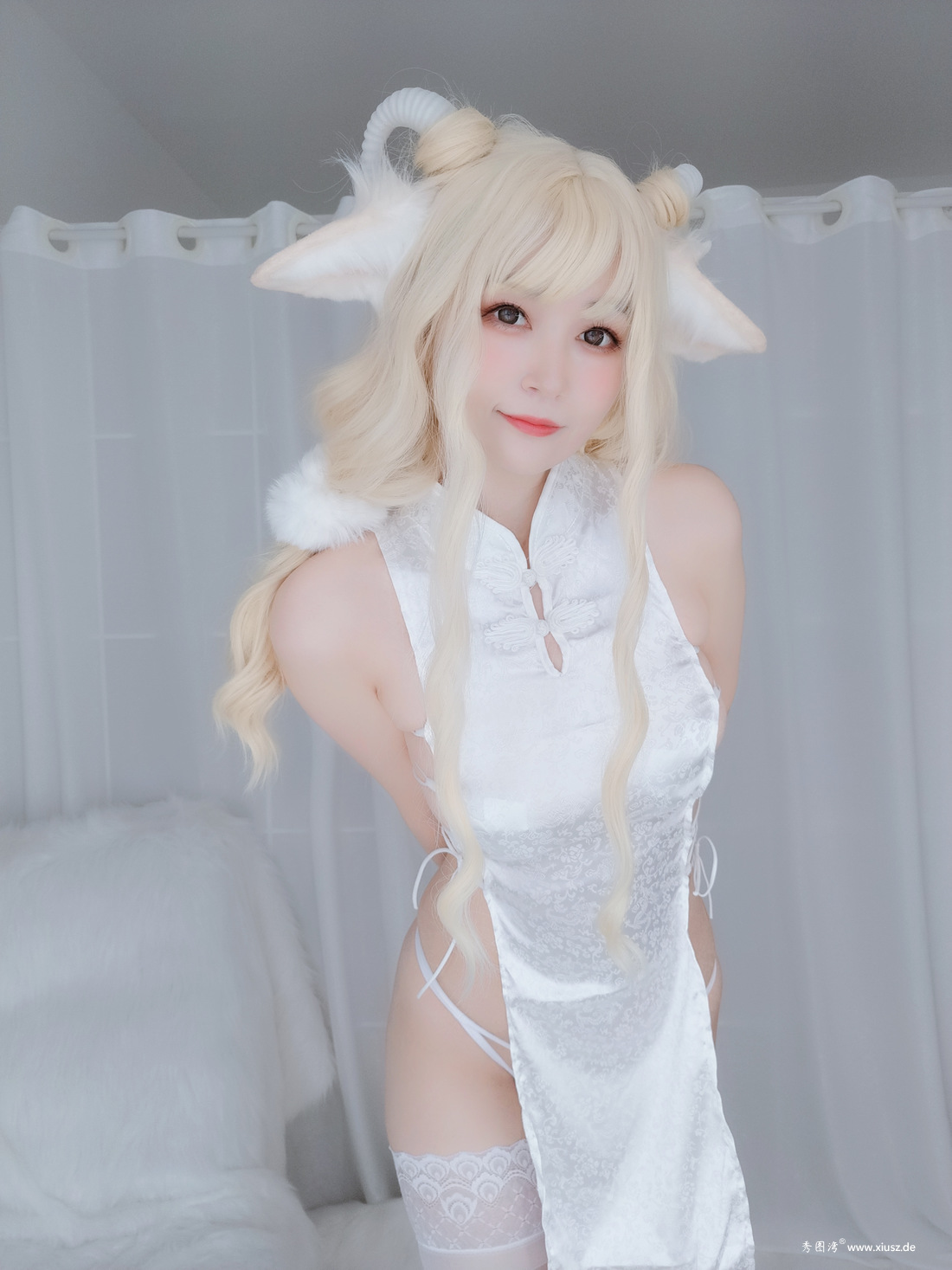 白银81 NO.063 白旗袍 [101P]