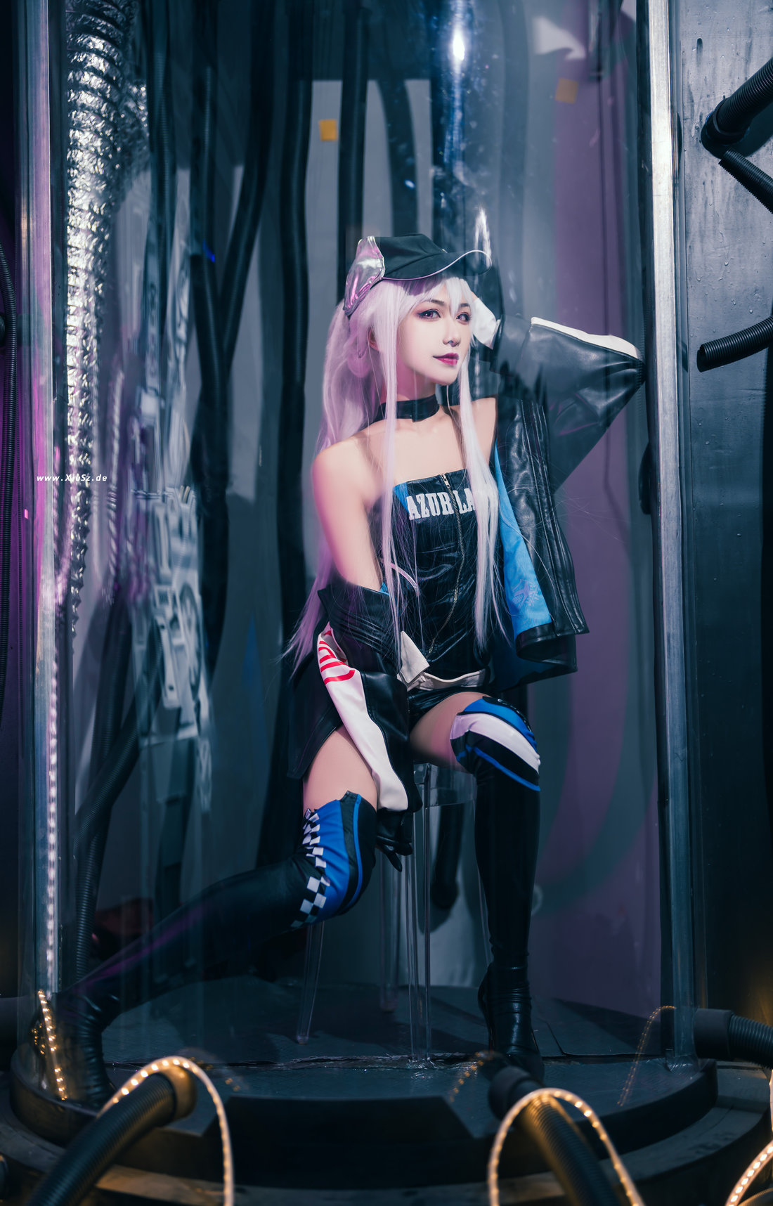 源纱希喵喵喵 – NO.031 碧蓝航线 企业赛车[25P]