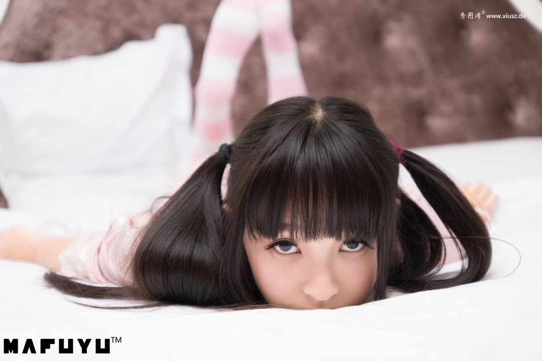 NO.005 神楽坂真冬 - 粉白条纹系列 NO.005 神楽坂真冬 - 粉白条纹系列