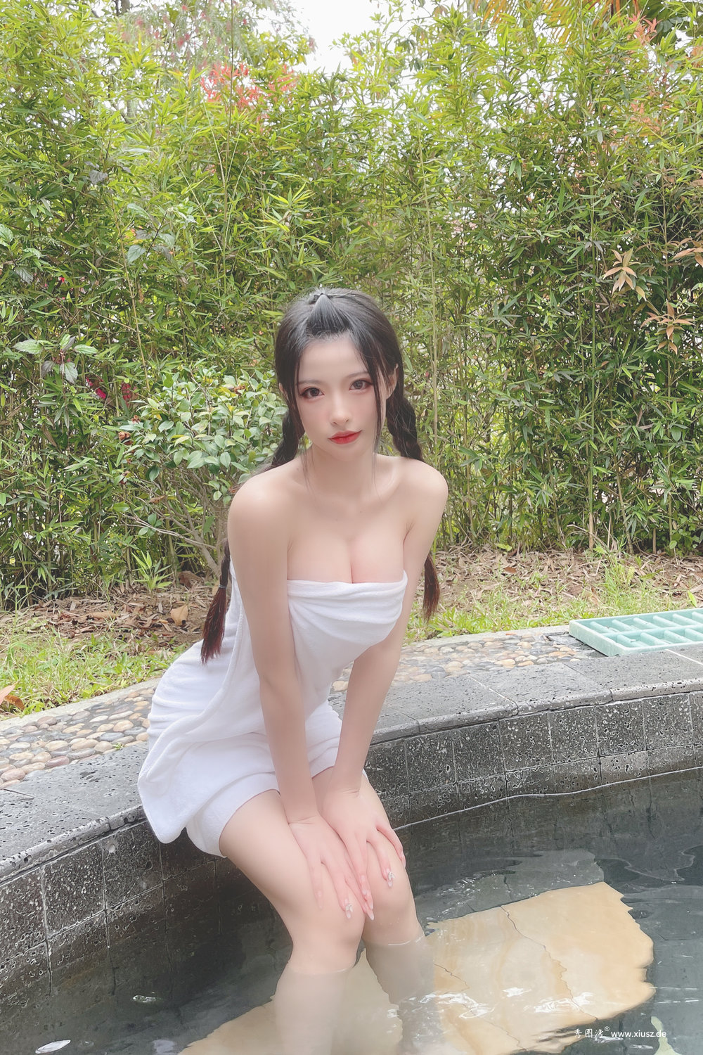 清水由乃 NO.019 温泉浴巾 [26P]