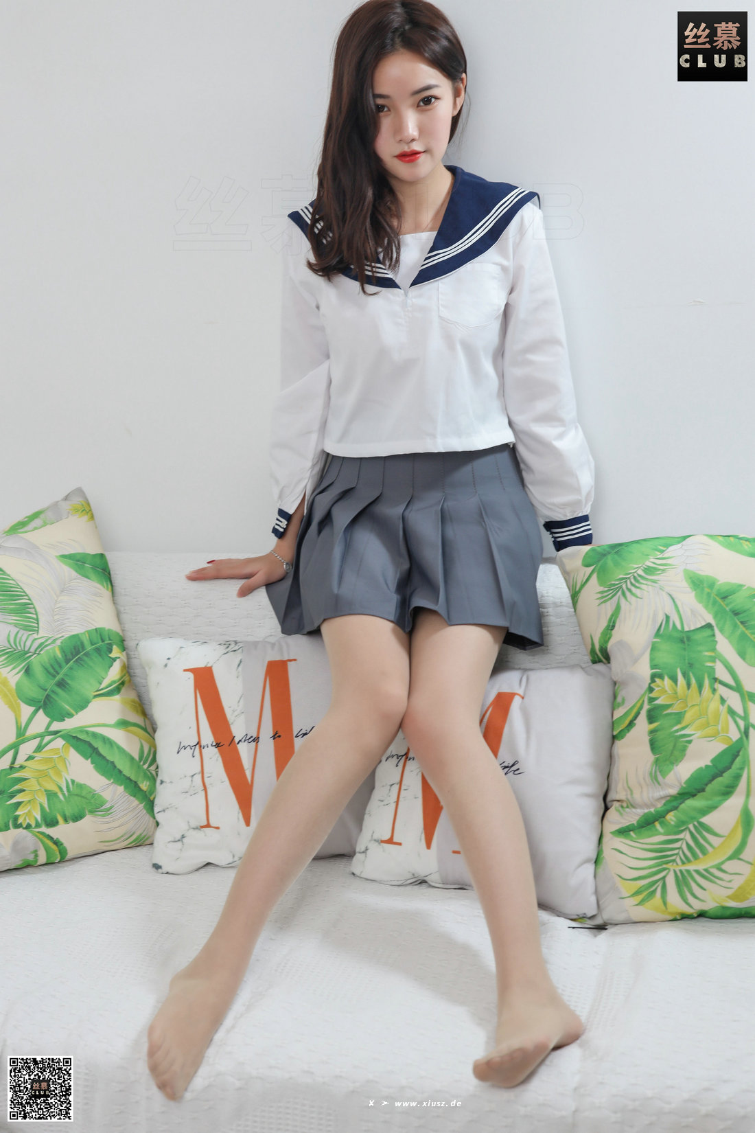 丝慕写真 SM120 文欣 《JK制服心跳》 丝慕写真 SM120 文欣 《JK制服心跳》