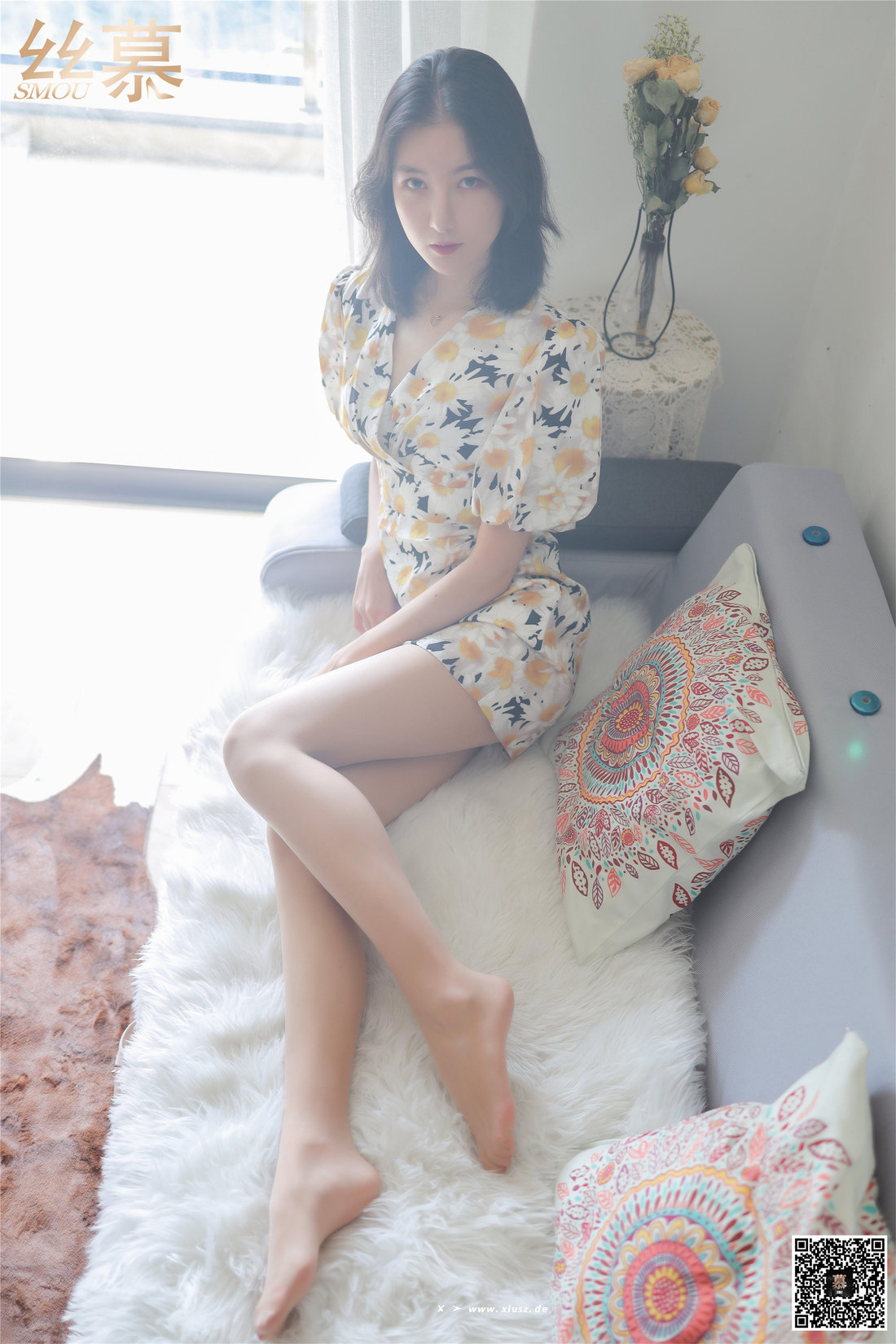 丝慕写真 SM275 茗茗 碎花大长腿 丝慕写真 SM275 茗茗 碎花大长腿