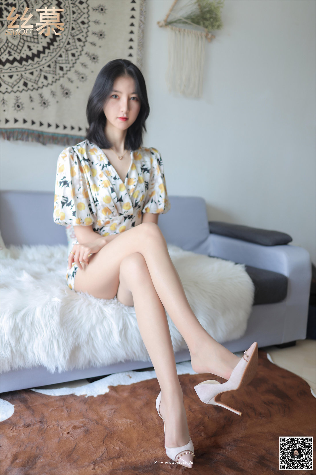 丝慕写真 SM275 茗茗 碎花大长腿 丝慕写真 SM275 茗茗 碎花大长腿