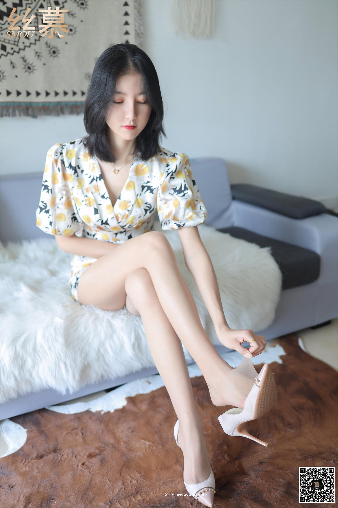 丝慕写真 SM275 茗茗 碎花大长腿 丝慕写真 SM275 茗茗 碎花大长腿