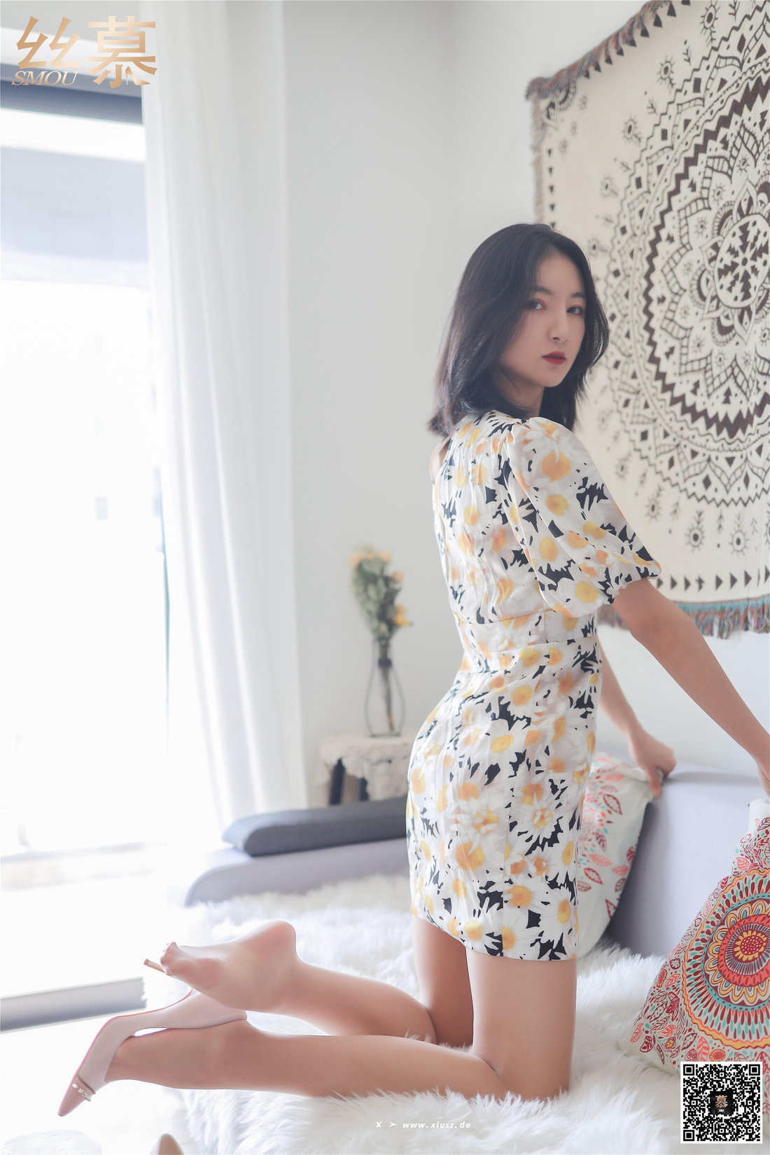 丝慕写真 SM275 茗茗 碎花大长腿 丝慕写真 SM275 茗茗 碎花大长腿