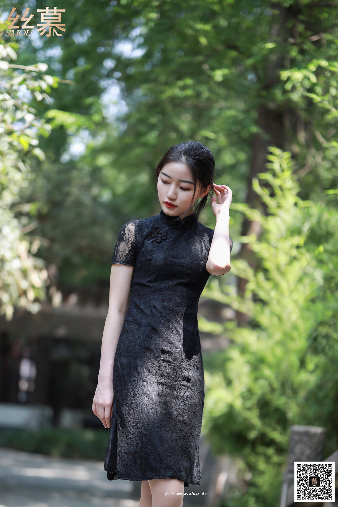 丝慕写真 SM310 双双 逛公园 丝慕写真 SM310 双双 逛公园