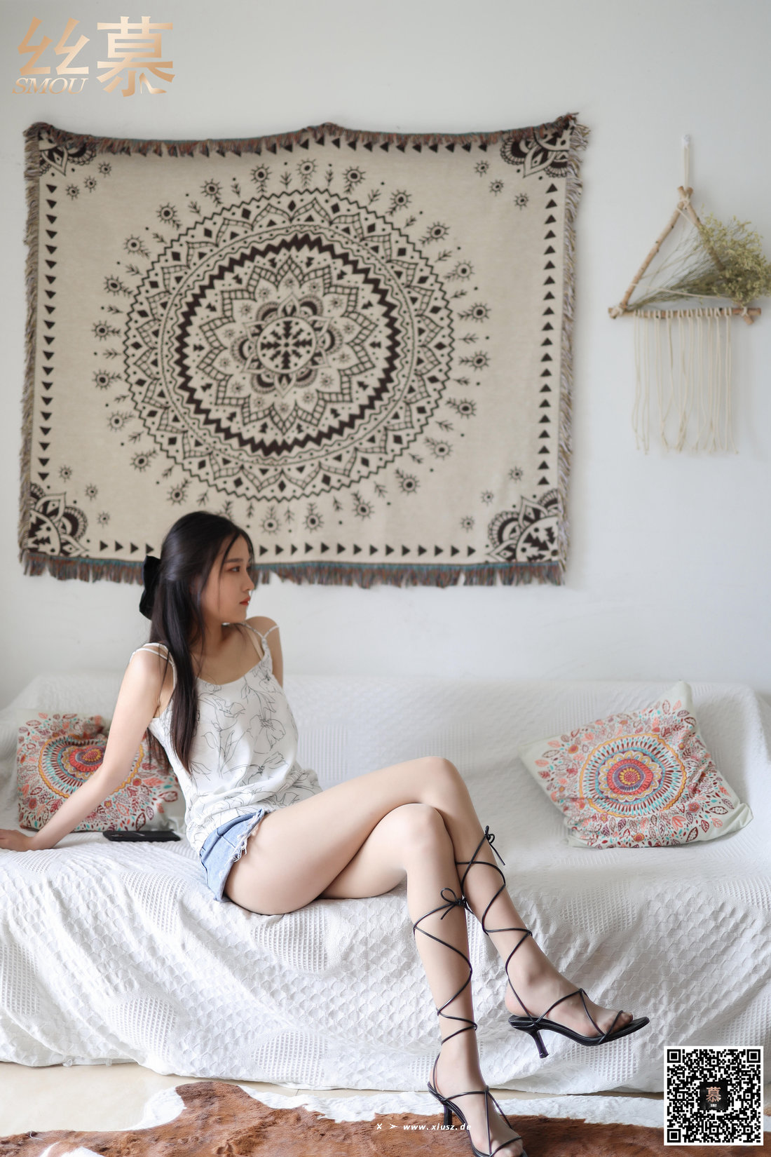 丝慕写真 SM306 熙熙 绑带鞋的魅力 丝慕写真 SM306 熙熙 绑带鞋的魅力