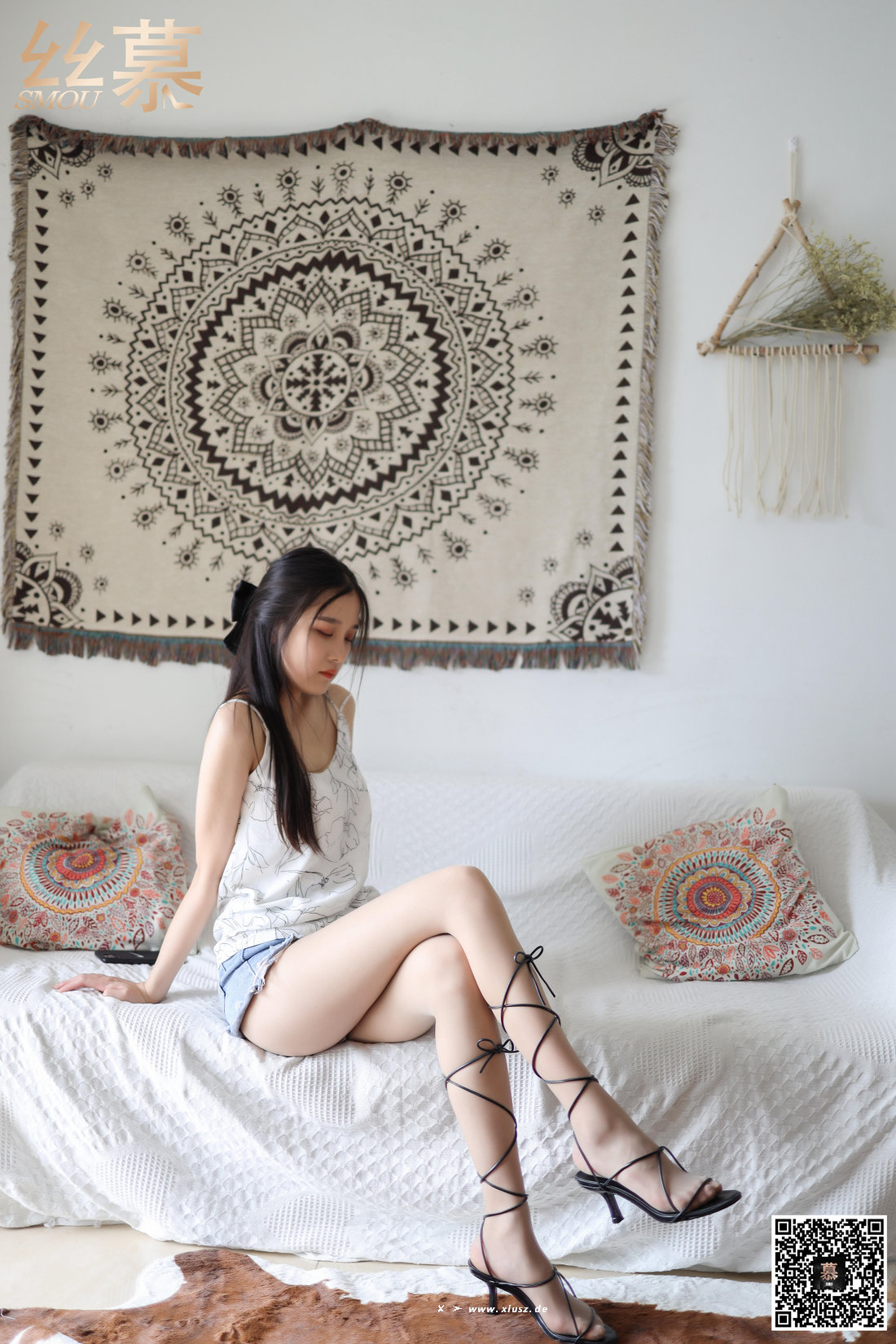 丝慕写真 SM306 熙熙 绑带鞋的魅力 丝慕写真 SM306 熙熙 绑带鞋的魅力