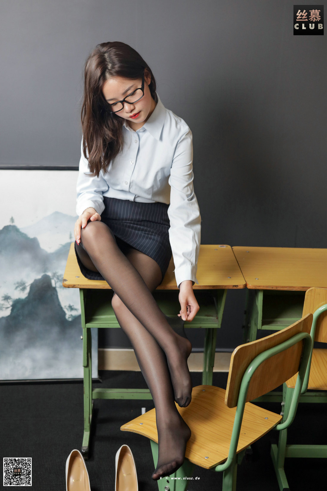 丝慕写真 SM124 文欣 《今天上什么课》 丝慕写真 SM124 文欣 《今天上什么课》