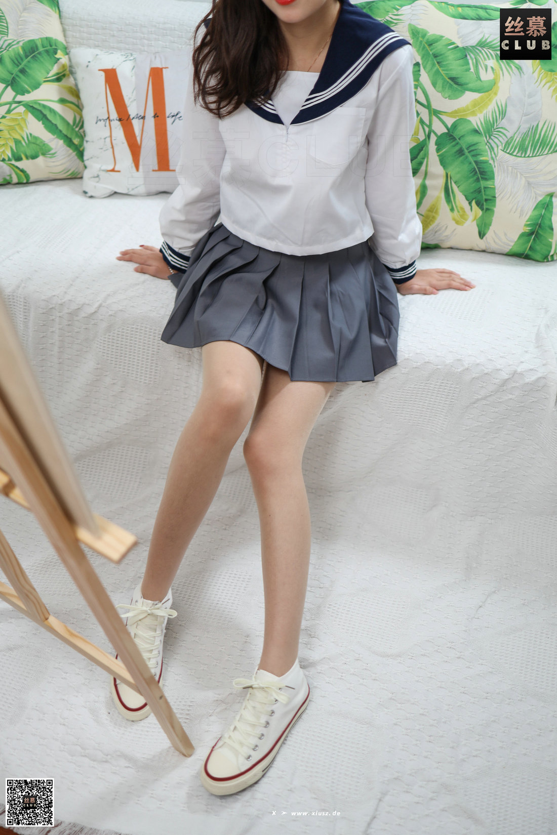 丝慕写真 SM120 文欣 《JK制服心跳》 丝慕写真 SM120 文欣 《JK制服心跳》