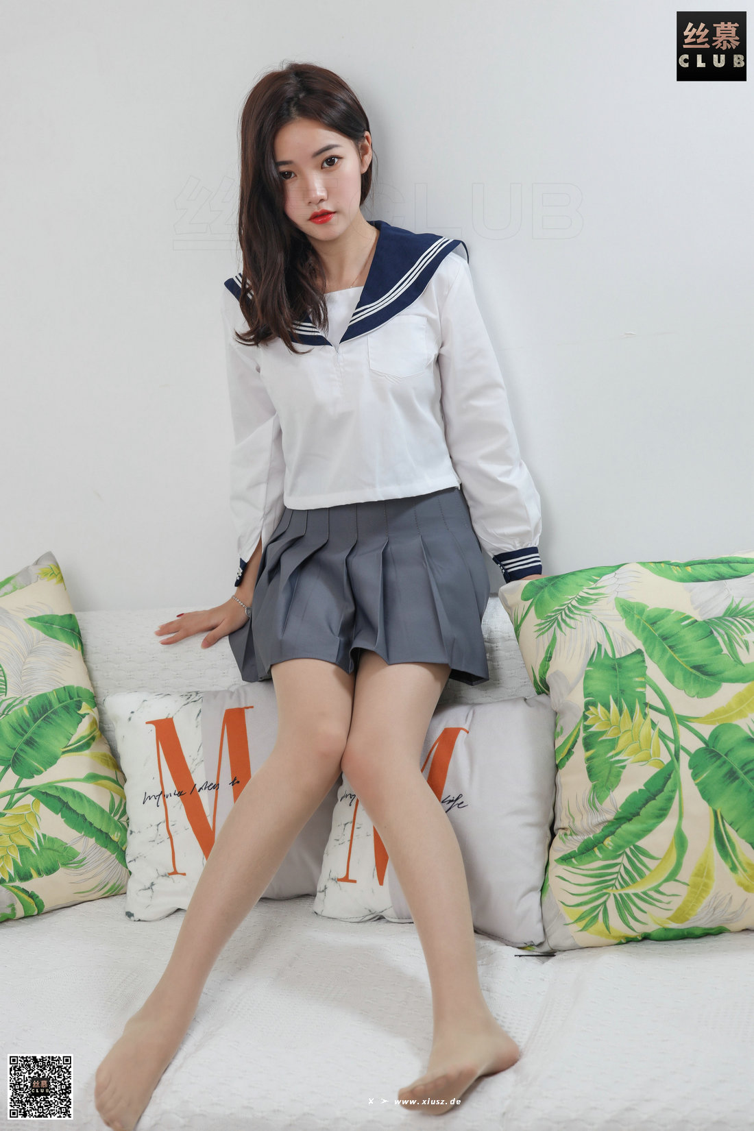 丝慕写真 SM120 文欣 《JK制服心跳》 丝慕写真 SM120 文欣 《JK制服心跳》