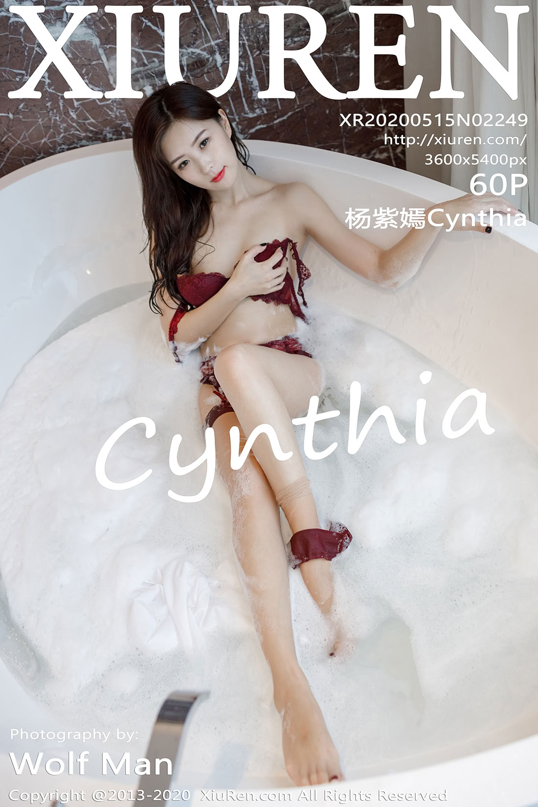[XIUREN秀人网] 2020.05.15 NO.2249 杨紫嫣Cynthia [60+1P]