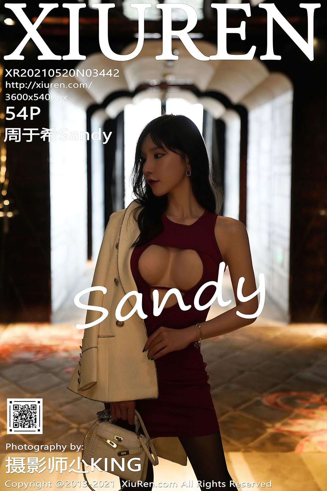 [XIUREN秀人网] 2021.05.20 NO.3442 周于希Sandy [54+1P]